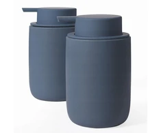 Autumnlife Keraminių muilo dozatorių rinkinys 2 vnt mėlynas 350 ml