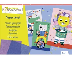 Avenue Mandarine Kc136c kūrybinė dėžutė su kalkavimo popieriumi, idealiai tinka nuo 6 metų, gyvūnai, 1 dėžutė