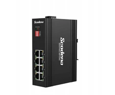 Avocent Scodeno Xptn-9000-65-8tx switch, Din, 8xfe