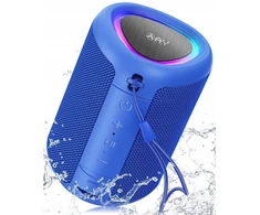 Kompiuterio kolonėlės Ay nešiojamas Bluetooth garsiakalbis su apšvietimu, atsparus vandeniui Ipx5, 24 val. baterija