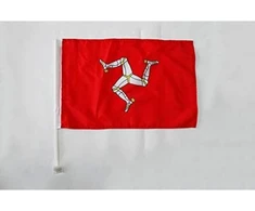 Az flag - automobilio vėliavėlė mano sala - 45 x 30 cm - angliška automobilio vėliavėlė 30 x 45 cm - automobilio vėliavėlės