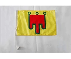 Az flag auvergne automobilinė vėliava 45 x 30 cm auvergne automobilinė vėliava 30 x 45 cm