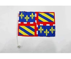 Az flag, burgundija, 45 x 30 cm, vėliavėlė automobiliui, 30 x 45 cm, vėliavėlės automobiliams