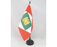 Az flag stalo vėliava Italijos karalystė 1805-1814 21 x 14 cm itališka sena stalo vėliava 14 x 21 cm vėliavos