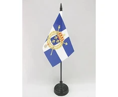 Az flag stalo vėliavėlė prancūzijos civilinės jūrinės grandinės xviii metų šuo 15 x 10 cm – prancūzijos stalo vėliavėlė 10 x 15 cm