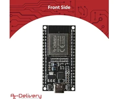 Azdelivery 1 x esp32 nodemcu modulis wlan wifi dev rinkinys c kūrimo plokštė su cp2102 ir usb-c jungtimi esp 32 esp32 wroom 32, suderinama su arduino ir įtraukta e-knyga