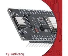 Vaizdo plokštė Azdelivery 5 x Nodemcu Lolin V3 modulis Esp8266 Esp-12f Wifi su Usb-c jungtimi Wifi kūrimo plokštė su Ch340, suderinama su Arduino, įskaitant el. knygą