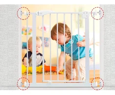 Baby Safety Gate 1st Door Safety Gate 4 vnt. M10 slėgio varžtai vaikų vartams arba naminių gyvūnėlių laiptų vartų įtempimo varžtai laiptų apsaugos vartų prailginimo sriegių veleno strypų varžtų rinkinys
