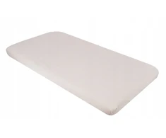 Babylux paklodė su guma lovytei muslininė 70x140 cm, smėlio spalvos