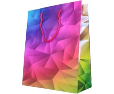 Bagland popieriniai dovanų maišeliai su grafika 5" 12 vnt. 3 dizainų 23 cm x 18 cm x 10 cm dovanų pakavimas mylimam žmogui gimtadienio sveikinimui