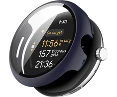 Baidiyu dėklas, suderinamas su Google Pixel Watch 3 45 mm, Pc + grūdintas stiklas, apsauga nuo kritimo, apsauga nuo įbrėžimų, išmaniojo laikrodžio apsauginis dėklas, suderinamas su Google Pixel Watch 3 45 mm (wyl)