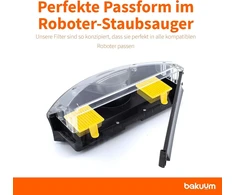 Bakuum 8 Hepa filtrų rinkinys, suderinamas su Irobot Roomba 700 serijos atsarginėmis dalimis ir priedų rinkiniu robotams-siurbliams 720 750 760 765 770 772 774 775 776 780 782 782e 785 786