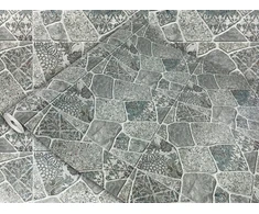 Baldų apdailos plėvelė Vintage akmens raštas Dekoratyvinė Pvc plėvelė sienoms spintelėms