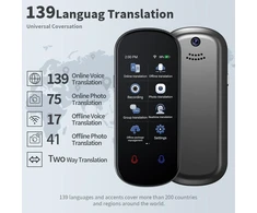 Balso vertimo įrenginys, momentinis vertėjas be „wifi“, „chatgpt Ai“ vertimo įrenginys su balso išvestimi, nuotraukų vertimas / „wifi“ / viešosios interneto prieigos taškas / neprisijungus, momentinis vertėjas (z2)