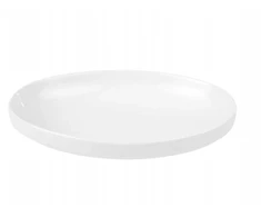 Baltas Ambition pusdubuo 26,5*17,5cm lėkštė padažams užkandžiams ovalus
