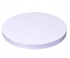 Baltas torto pagrindas iš stiroduro, 26 cm skersmens