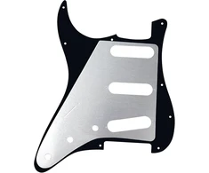 Banworks 4 sluoksnių strat sss pickguard 11 skylių elektrinės gitaros pickguard skirtas usa/meksikos modernaus stiliaus standartinėms stratocaster st jt/hb-01 juodas pearl
