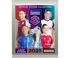 Barclays Women's Super League oficiali lipdukų kolekcija 2025 - 50 vienetų pakuotė