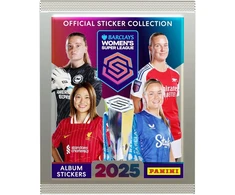 Barclays Women's Super League oficiali lipdukų kolekcija 2025 - 50 vienetų pakuotė