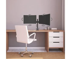 Monitorius Barkan monitoriaus laikiklis, vienos rankos, 13–29 colių Led/lcd ekrano laikiklis ant stalo, monitoriaus laikiklis ant stalo, pakreipiamas/pasukamas/reguliuojamo aukščio, ergonomiškas, išlaiko iki 6kg