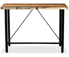 Baro stalas, perdirbta mediena, 120x60x107cm