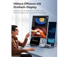 Baseus 13-in-1 Usb-c stotelė: 3 monitoriai, 4k@120hz, 10gbps