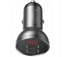 Baseus greitas automobilinis įkroviklis 2x Usb
