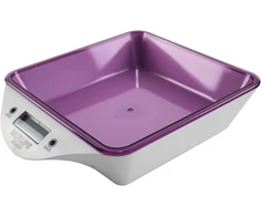 Bastilipo 7074 Sca5k Skaitmeninės virtuvinės svarstyklės Sca5k, plastikas, violetinė