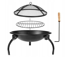 BBQ Lauko židinys-grilis, laužavietė, 56 cm