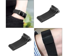 Be In Your Mind pakaitinis laikrodžio dirželis, suderinamas su Fitbit Charge 3/3 Se Charge 4/4 Se, nerūdijančio plieno magnetinis laikrodžio dirželis, reguliuojamas dirželis S/l