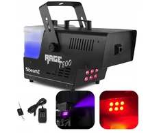 Beamz Dūmų mašina su Led efektu Dmx 1800w + nuotolinio valdymo pultas