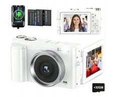 Bedee 4k skaitmeninis fotoaparatas 48 Mp 16x priartinimas kamera + 32gb kortelė