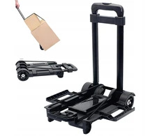 Bedee transportavimo vežimėlis kurjeriui, sandėliui, prekėms, keliamoji galia 25 kg, praktiškas