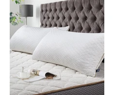 Bedstory Pagalvė 40x80 su nuimamu bambuko pluošto užvalkalu, 2 vnt.