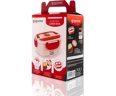 Behome Elektrinis maisto dėžutė, plastikas, raudona, 1.5 L