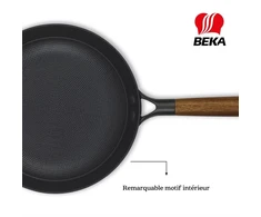 Beka classic 15227204 keptuvė, plienas, juoda