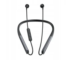 Belaidės ausinės Acefast N1, įstatomos į ausis + Usb-a Usb-c laidas - juodos