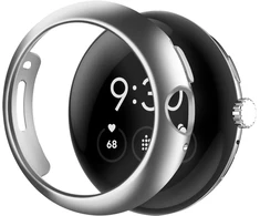 Beliyo kietas dėklas, skirtas Google Pixel Watch, kietumo Pc dėklas, visapusiška ekrano apsauga, itin plonas, atsparus kritimui ir įbrėžimams, skaidrus