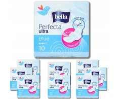 Bema Bella Perfecta Ultra Mėlyna paketai su sparneliais (10 vnt.) x 9