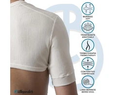 Beman® Unisex pirštinės nuo alergijos 85% merino vilna Art.558 2 Bianco