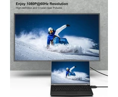 Benfei Displayport į Vga kabelis 4.5m, 1080p, paauksuotas