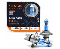 Bensontools Senso Super Vision 2x H4 Duo +150% lemputės