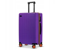 Kelioninis Benzi Didelis lagaminas, tylūs ir pasukami 360° ratukai, Tsa užraktas, Abs, violetinis