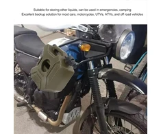 Benzino bakas, 3l, 0.75 galono, benzino kanistras, kuras, benzinas, talpyklos, žalia atsarginė talpa daugumai automobilių, motociklų, utv, atv, atv (#12)