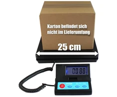 Berimax Svarstyklės siuntiniams 50 kg, 2 g, su maitinimo adapteriu ir apšviestu ekranu