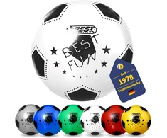 Best Sporting Fun Pvc kamuolys 23 cm futbolas / paplūdimio kamuolys / vandens kamuolys, spalvotas