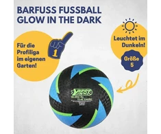 Best Sporting Futbolas basomis šviečiantis tamsoje lengvas kamuolys dydis 5 I sportinis kamuolys I švytintis kamuolys I vaikiškas žaidimų kamuolys pagamintas iš pvc
