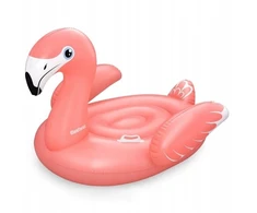 Bestway 41525 pripučiamas rožinis flamingas plaukimui 1.38mx1.07m Fancy Flamingo