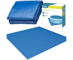 Bestway Apsauginis kilimėlis po sodo baseinu, rėminiu pripučiamu sūkurine vonia 335x335cm