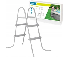 Bestway metalinės kopėčios baseinui 84cm 58430